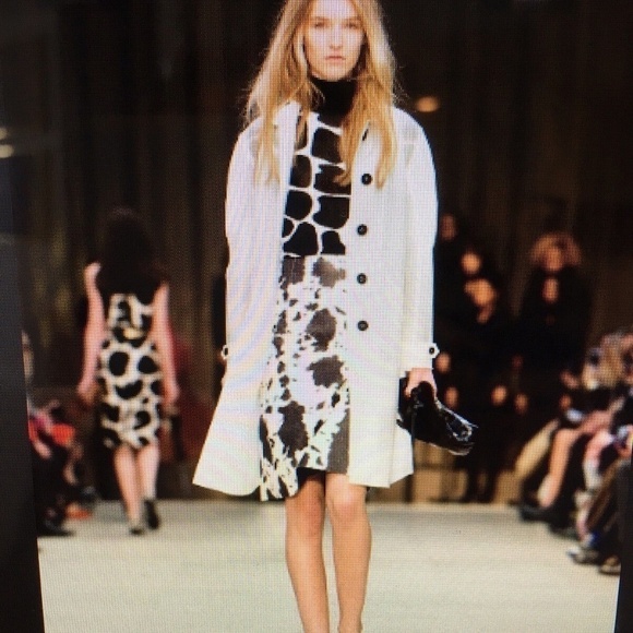 AUTHENTIC BURBERRY PRORSUM LEATHER SKIRT AW13/14 RUNWAY COLLECTION NEW WITH TAGS - Picture 4 of 10